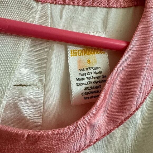 Gymboree Satin Sleeveless Pastel Striped Easter Dress Size 8 NEW Pink Purple - Picture 3 of 5